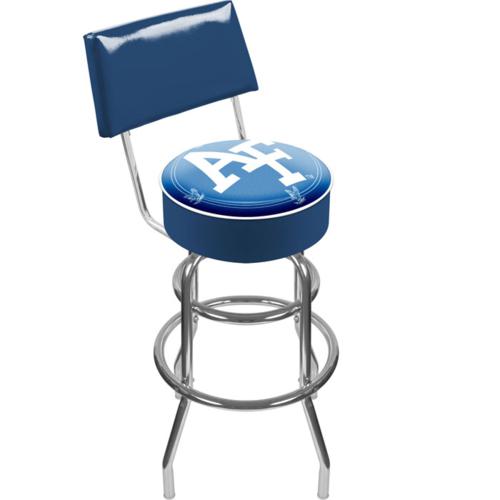 Air Force Falcons Padded Bar Stool with Backrest - Click Image to Close