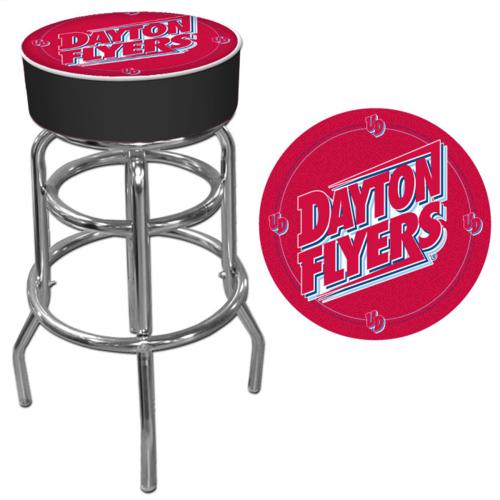 University of Dayton Flyers Padded Bar Stool - Click Image to Close