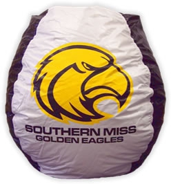 Southern Miss Golden Eagles Bean Bag Chair - Click Image to Close
