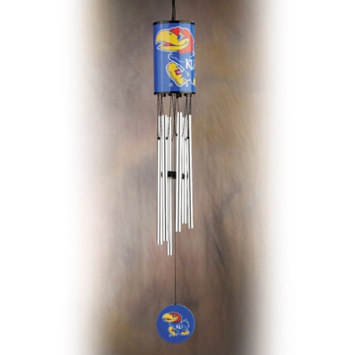 Kansas Jayhawks Wind Chimes - Click Image to Close