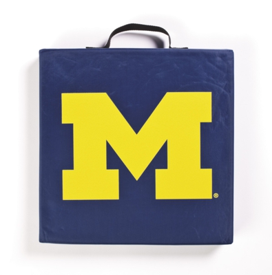 Michigan Wolverines Seat Cushion - Click Image to Close