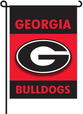 Georgia Bulldogs 2-Sided Garden Flag - Click Image to Close
