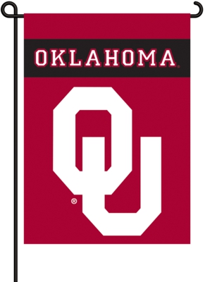 University of Oklahoma 2-Sided Garden Flag - Click Image to Close