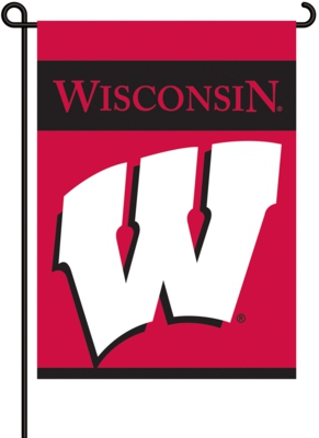 University of Wisconsin 2-Sided Garden Flag - Click Image to Close