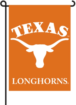 Texas Longhorns 2-Sided Garden Flag - Click Image to Close