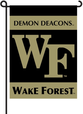 Wake Forest Demon Deacons 2-Sided Garden Flag - Click Image to Close