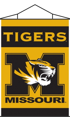 Missouri Tigers Indoor Banner Scroll - Click Image to Close