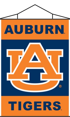 Auburn Tigers Indoor Banner Scroll - Click Image to Close