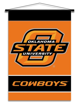 Oklahoma State Cowboys Indoor Banner Scroll - Click Image to Close