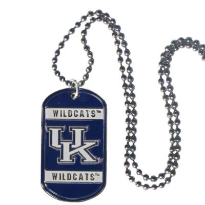 Kentucky Wildcats Dog Tag Necklace - Click Image to Close