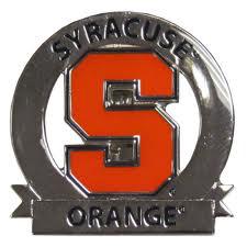Syracuse University Orange Glossy College Pin - Click Image to Close