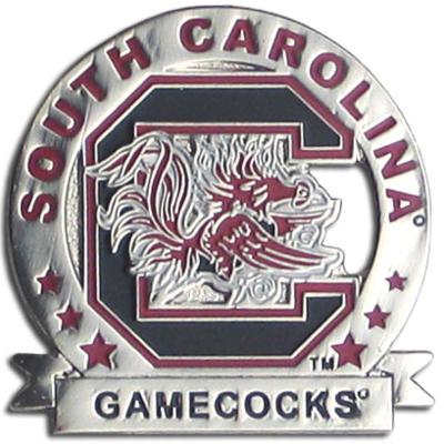 South Carolina Gamecocks Glossy College Pin - Click Image to Close