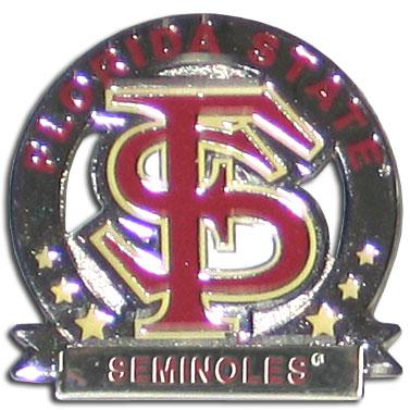 Florida State Seminoles Glossy College Pin - Click Image to Close