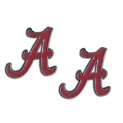 University of Alabama Stud Earrings - Click Image to Close