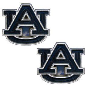Auburn University Stud Earrings - Click Image to Close
