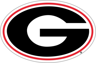 Georgia Bulldogs 12" Vinyl Magnet - G Logo - Click Image to Close