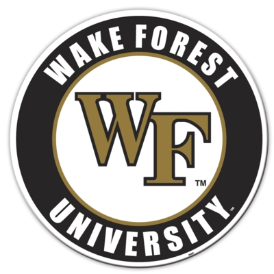 Wake Forest Demon Deacons 12" Vinyl Magnet - Click Image to Close