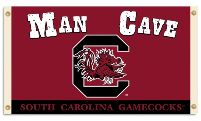 South Carolina Gamecocks Man Cave 3' x 5' Flag with 4 Grommets - Click Image to Close