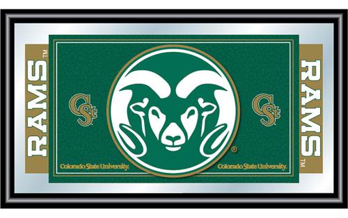 Colorado State University Rams Framed Logo Mirror - Click Image to Close