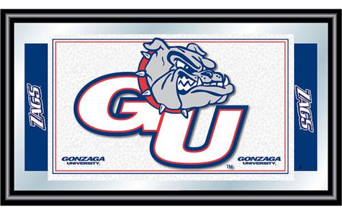 Gonzaga University Bulldogs Framed Logo Mirror - Click Image to Close