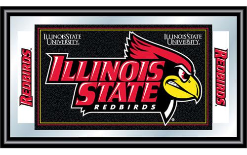 Illinois State University Redbirds Framed Logo Mirror - Click Image to Close