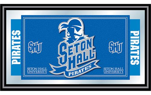 Seton Hall University Pirates Framed Logo Mirror - Click Image to Close
