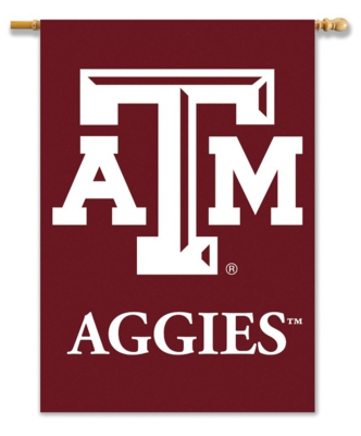 Texas A&M Aggies 2-Sided 28" x 40" Banner with Pole Sleeve - Click Image to Close