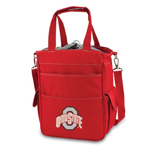 Ohio State University Buckeyes Red Embroidered Activo Tote - Click Image to Close