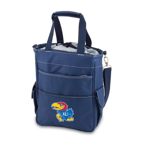 University of Kansas Jayhawks Navy Activo Tote - Click Image to Close