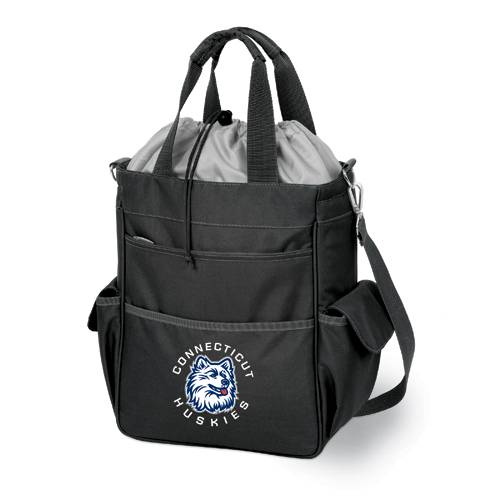 University of Connecticut Huskies Black Activo Tote - Click Image to Close