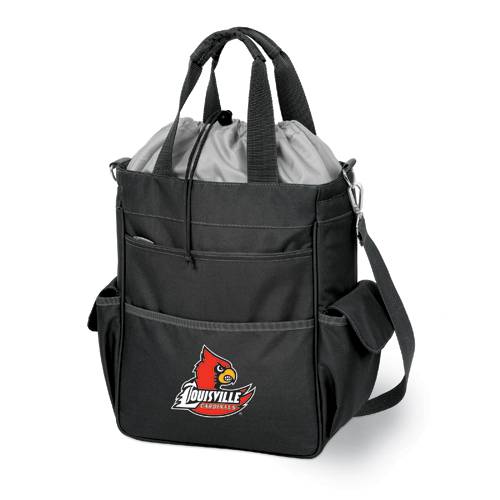 University of Louisville Cardinals Black Activo Tote - Click Image to Close