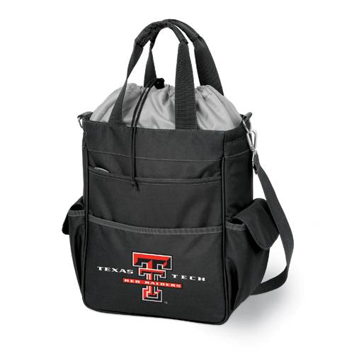 Texas Tech University Red Raiders Black Activo Tote - Click Image to Close