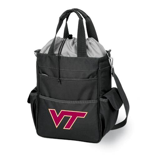 Virginia Tech Hokies Black Activo Tote - Click Image to Close