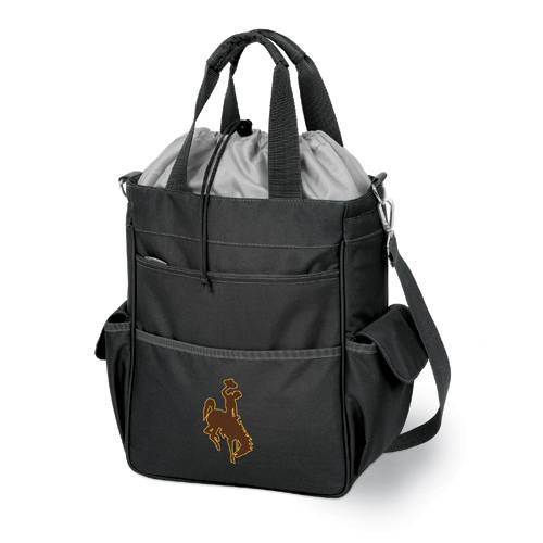 University of Wyoming Cowboys Black Activo Tote - Click Image to Close