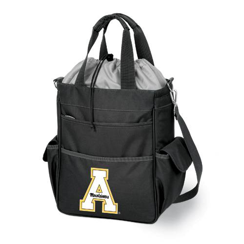 Appalachian State University Mountaineers Black Activo Tote - Click Image to Close