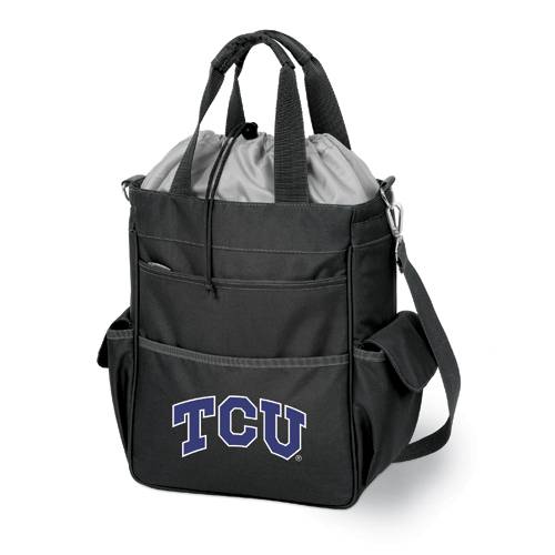 Texas Christian University Horned Frogs Black Activo Tote - Click Image to Close
