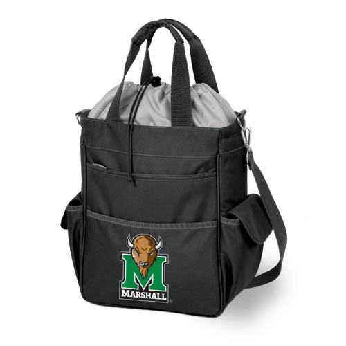 Marshall University Thundering Herd Black Activo Tote - Click Image to Close