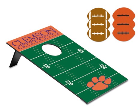 Clemson Tigers Football Bean Bag Toss Game - Click Image to Close