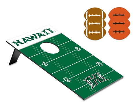 Hawaii Warriors Football Bean Bag Toss Game - Click Image to Close