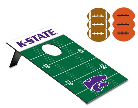 Kansas State Wildcats Football Bean Bag Toss Game - Click Image to Close