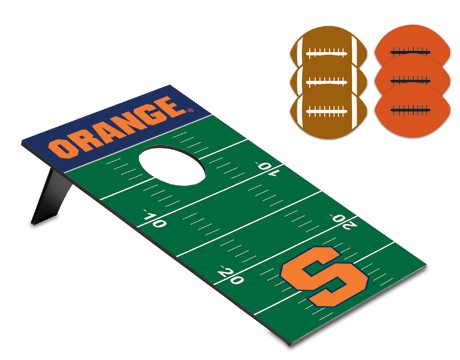 Syracuse Orange Football Bean Bag Toss Game - Click Image to Close