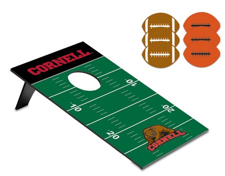 Cornell Big Red Football Bean Bag Toss Game - Click Image to Close