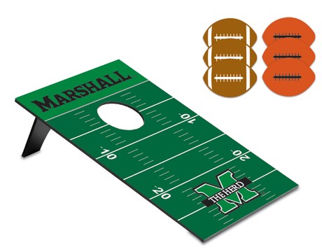 Marshall Thundering Herd Football Bean Bag Toss Game - Click Image to Close