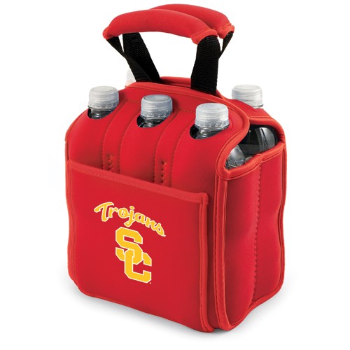 USC Trojans 6-Pack Beverage Buddy - Red - Click Image to Close