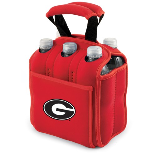 University of Georgia Bulldogs 6-Pack Beverage Buddy - Red - Click Image to Close