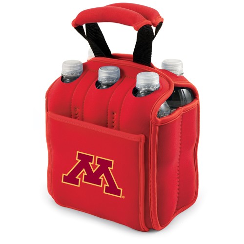 Minnesota Golden Gophers 6-Pack Beverage Buddy - Red - Click Image to Close