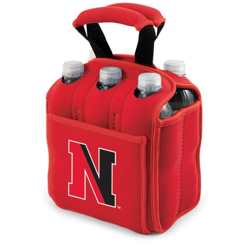 Northeastern University Huskies 6-Pack Beverage Buddy - Red - Click Image to Close