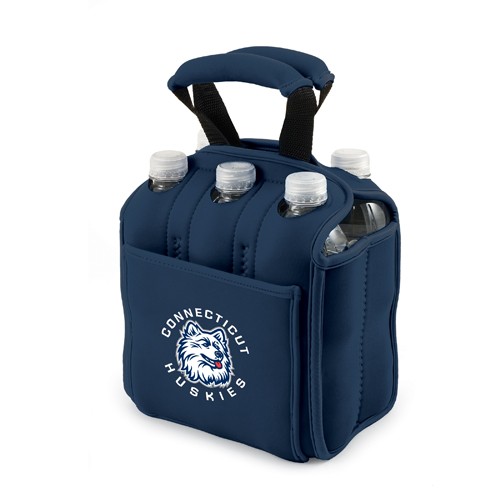 University of Connecticut Huskies 6-Pack Beverage Buddy - Navy - Click Image to Close