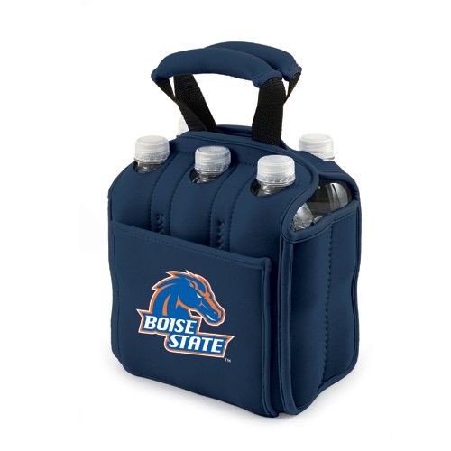 Boise State University Broncos 6-Pack Beverage Buddy - Navy - Click Image to Close