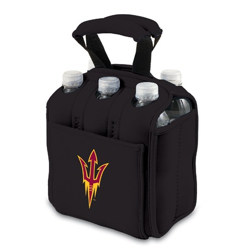 Arizona State Sun Devils 6-Pack Beverage Buddy - Black - Click Image to Close
